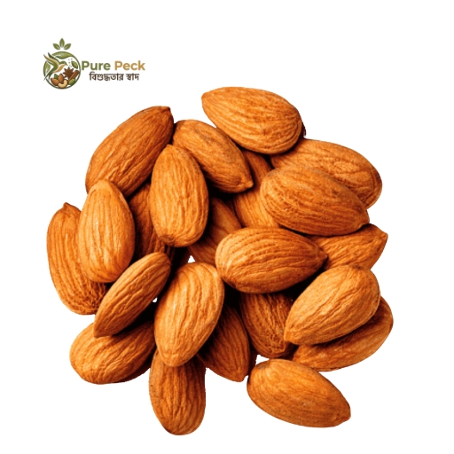 Almonds - raw (কাট বাদাম - কাঁচা)